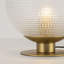 Lampes de table sphériques en verre 1 lumière