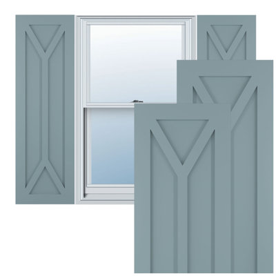 Volets à fixation fixe en PVC True Fit San Carlos