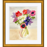 Watercolor Flowers Giclee Print by Soicher Marin Archives