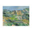 «Maisons dans la Provence 1833» par Paul Cezanne - reproduction d'art sur toile-1333182343