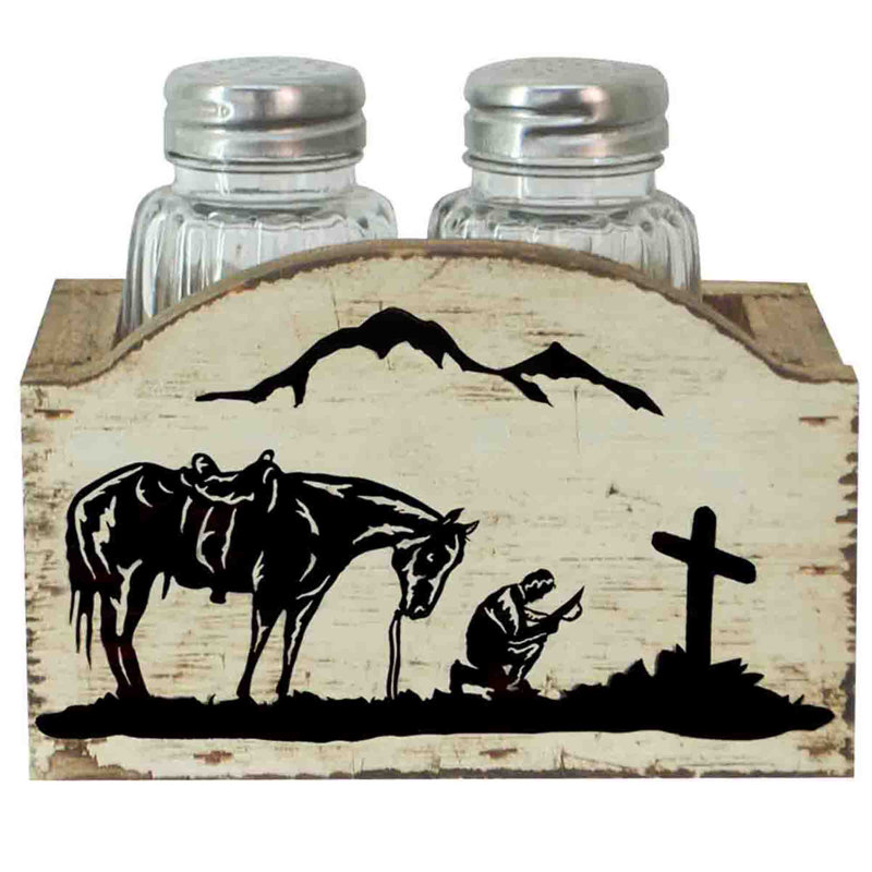 Western 2 Piece Salt and Pepper Set