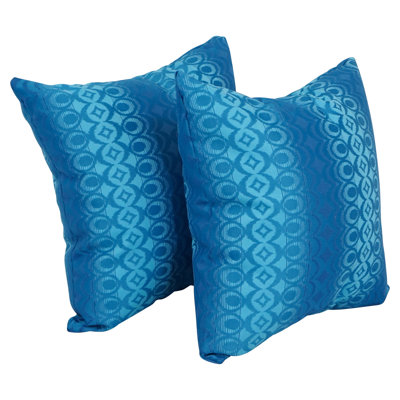 Geometric Reversible Throw Pillow