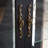 Lighted Black Curio Cabinet With Tempered Glass Doors & Mirrored Back-32573039
