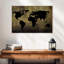 Carte du monde noir Aliaz-111839133