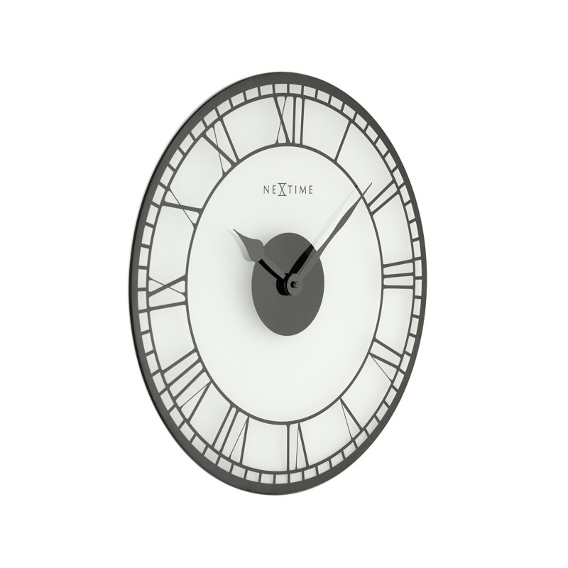 Alayna Glass Wall Clock