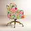 Chaise de bureau avec base Yvette-99281985-124942494