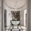 Lustre suspendu en cristal 13 lumières Transitional-725180363
