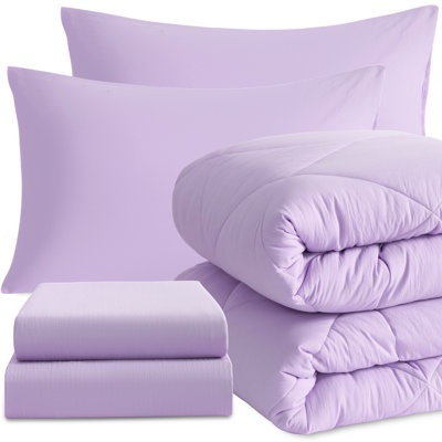 Ensemble de literie pour lit simple 5 pièces doux et respirant