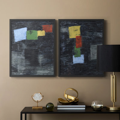 Dark Prism I-Premium Framed Print -Ready to Hang - No Nails Required - No Nails Required