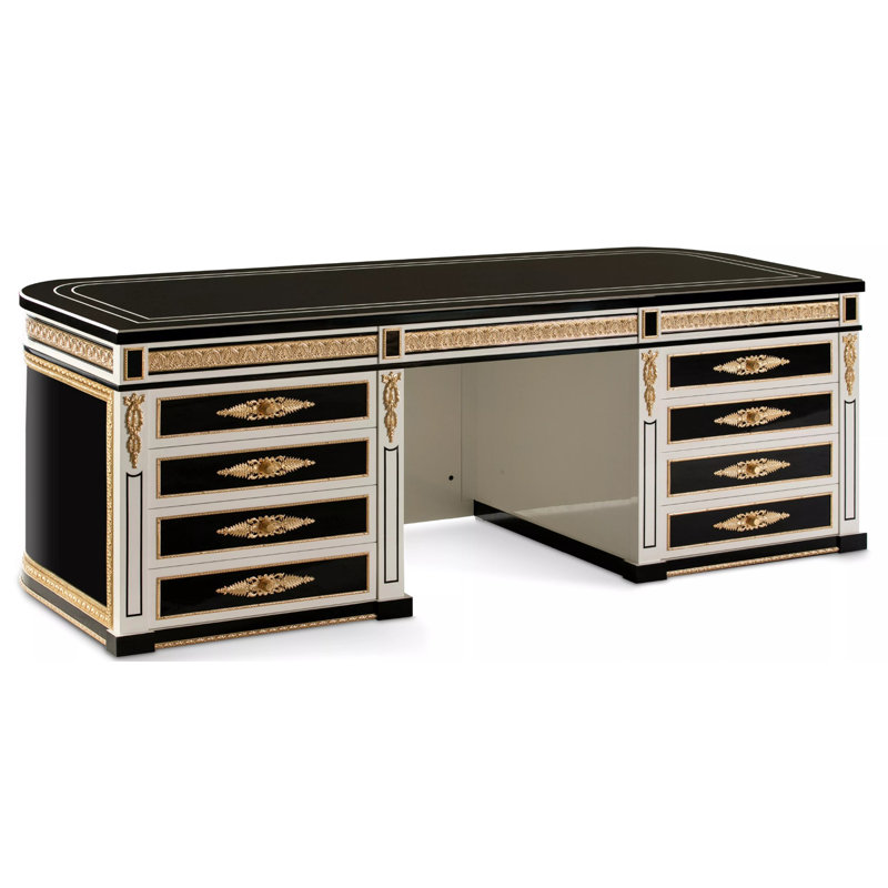 Glass Executive Desk