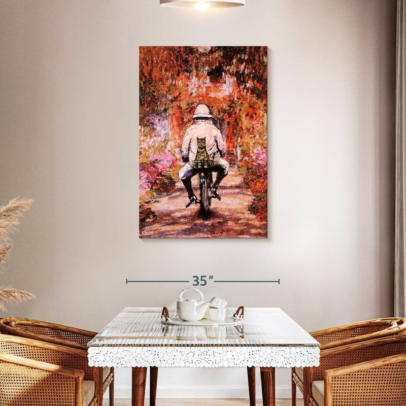 Leisha Monet Cat, 45" H x 30" W