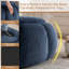 Table ronde surdimensionnée avec repose-pieds et table basse Hobooment -1039983950