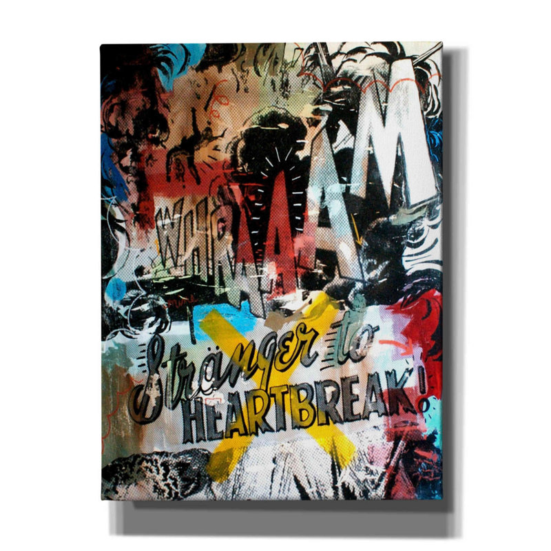 «Shizuyo Stranger On Canvas» par Dan Monteavaro, reproduction, H 16 po x l 12 po x P 0,75 po