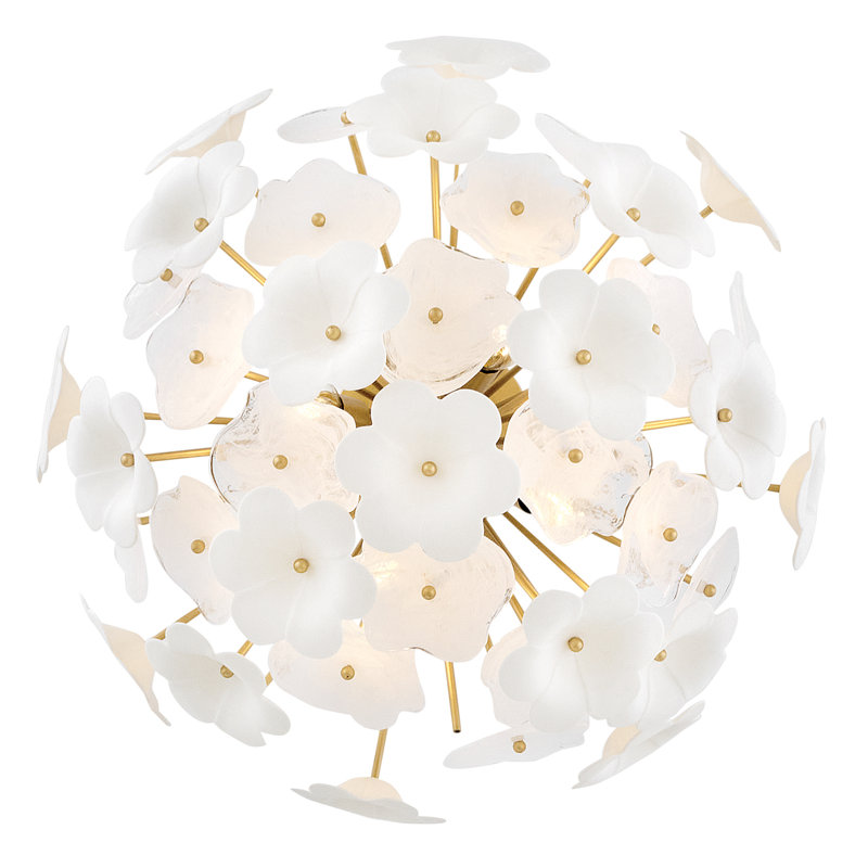 Fredrick Ramond Marianne Medium Semi-Flush Mount