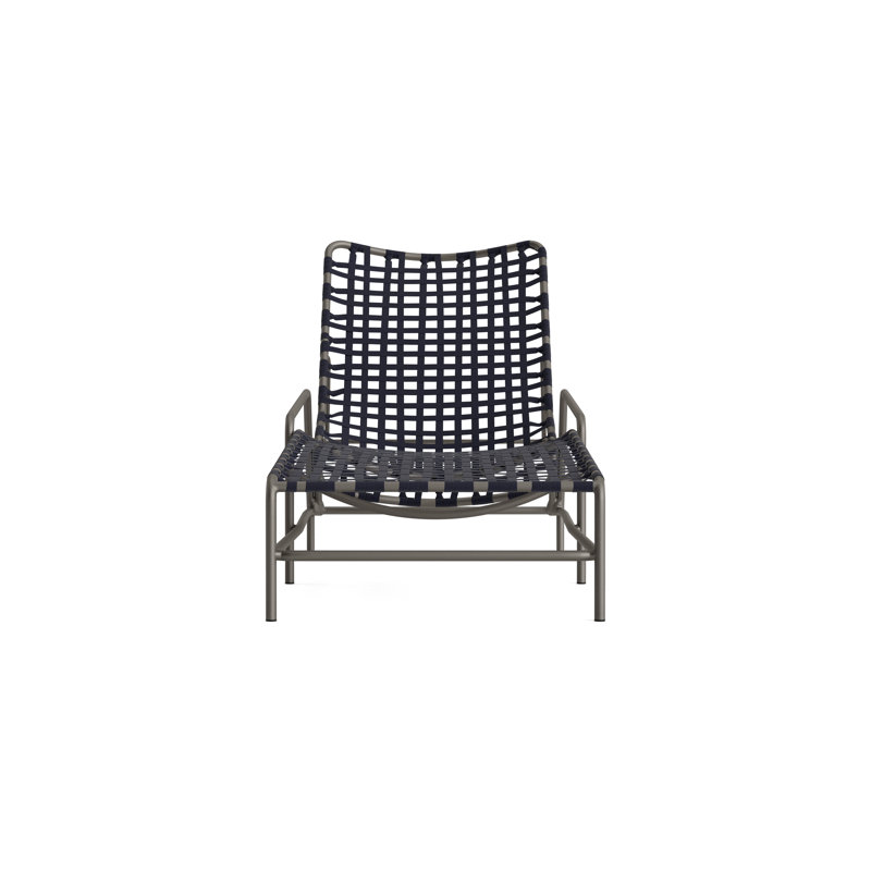 Kantan Outdoor Chaise Lounge, Marine/Mica