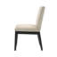 Ensemble de 2 chaises d'appoint rembourrées en beige