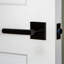 Viaggio Quadrato Rosette Passage (Hall & Closet) with Moderno Lever-245059602-245059606-245059605