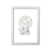 White Grain Frame selected