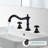 Farmhouse 8 In. Widespread Double Handle Bathroom Faucet 3-Holes With Pop-Up Drain Assembly -115707353