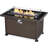 Quadrell 6 - Person Outdoor Wicker Patio Conversation Furniture Set with Optional Fire Pit Table-1746821167-1810013373