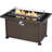 Quadrell 6 - Person Outdoor Wicker Patio Conversation Furniture Set with Optional Fire Pit Table-1810013346-1746821164