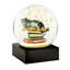 Cat On Books Snow Globe