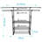 Latitude Run® 3 Layers Double Rail Clothes Rack