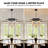 Orbelle 35.4" 11-Light Dimmable Sputnik Bubble Glass Chandelier-621927387-621927380