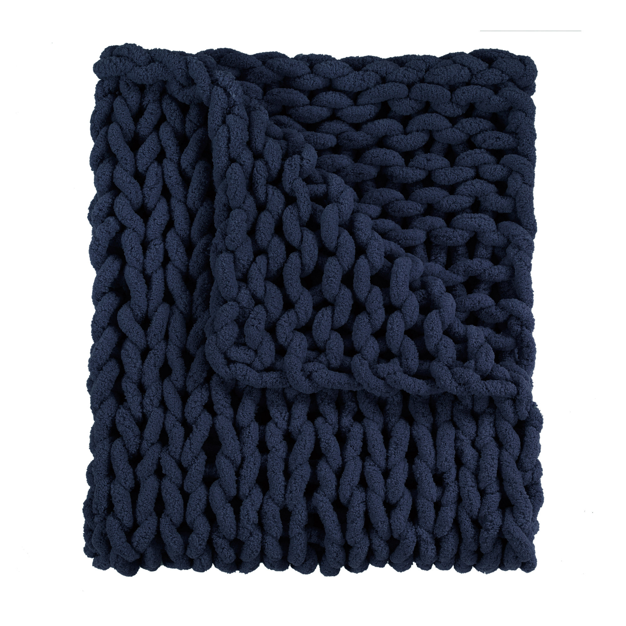 Donna Sharp Chenille Knitted Chenille Throw & Reviews | Wayfair