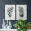 Peintures encadrées 2 pièces-70040531-70040533