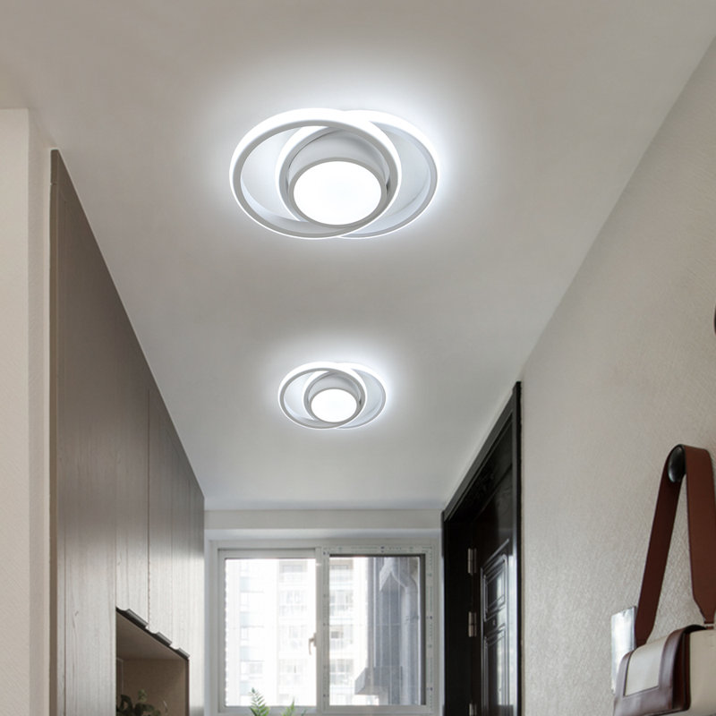 Colp 27cm 2-Light Led Flush Mount Ceiling Light, 6000K