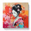 Geisha Color Field Painting No.1 - Wrapped Canvas-487543701