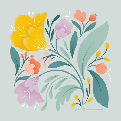 Étude florale II