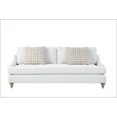 Sofa Single Reverable Cushion With 2 Pillows