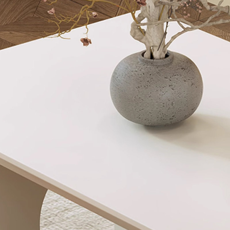 Modern Simple Rock Slab Multi-functional Table, 29.52"H x 55.11"L x 31.49"W