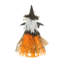 Sorcière orange souriante