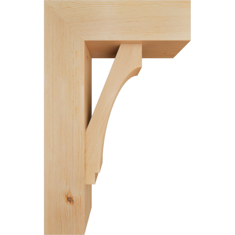 Support de bloc impérial avec entretoise décalée, 32 x 20, Sapin Douglas de l 7 1/2 (lisse)