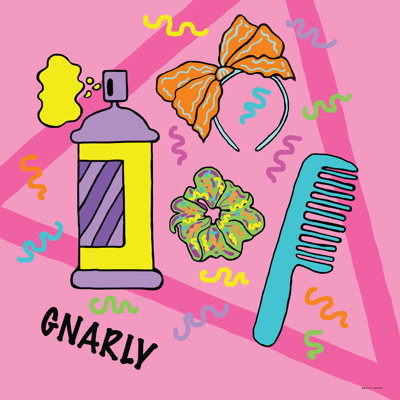 " 80s Hair Accessories "