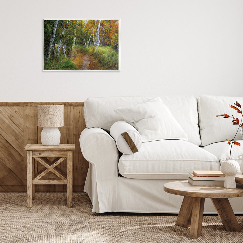 «Walk In The Hemlocks Forest», plaque murale, design par D. Burt, H 10 po x l 15 po