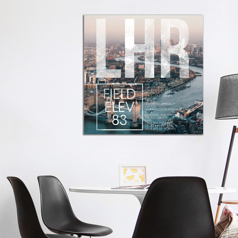 08 Left by 08 Left - Wrapped Canvas Gallery-Wrapped Canvas Giclée, 93.98 cm H x 93.98 cm W