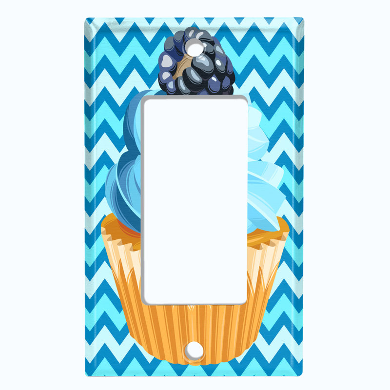 Plaque murale berçante Blackberry Cupcake