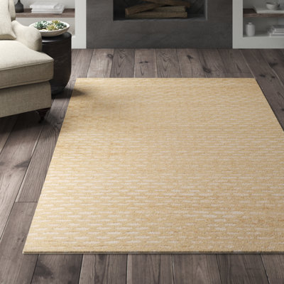 Tapis ivoire touffeté à la main Valier