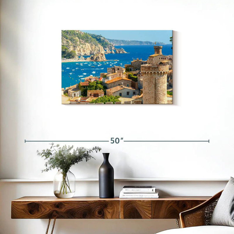 Harpa Spain's Tossa De Mar, 20" H x 30" W