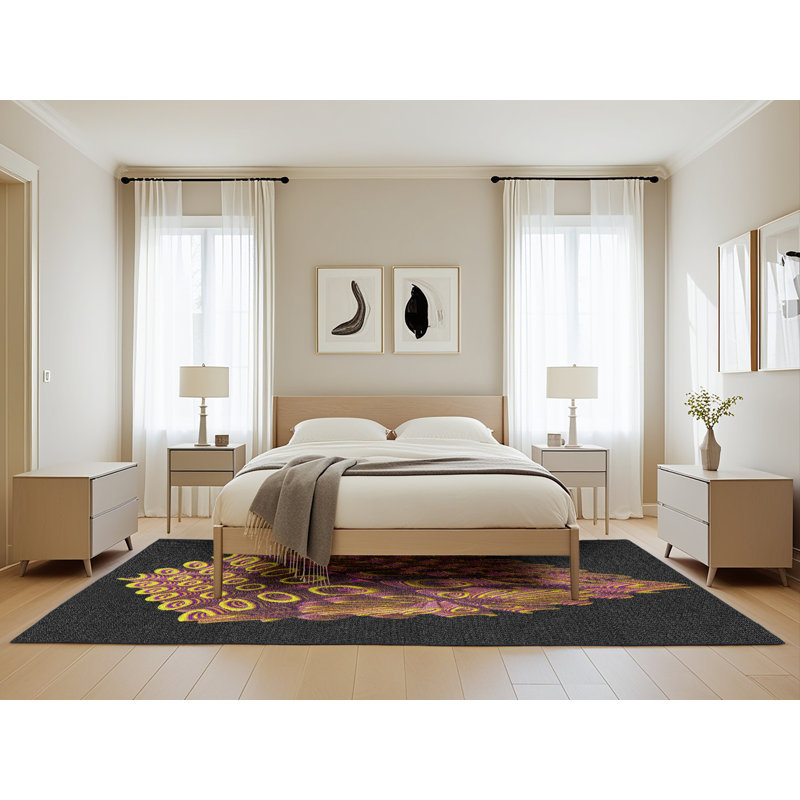 Tapis jaune, Rectangle 5 pi x 8 pi