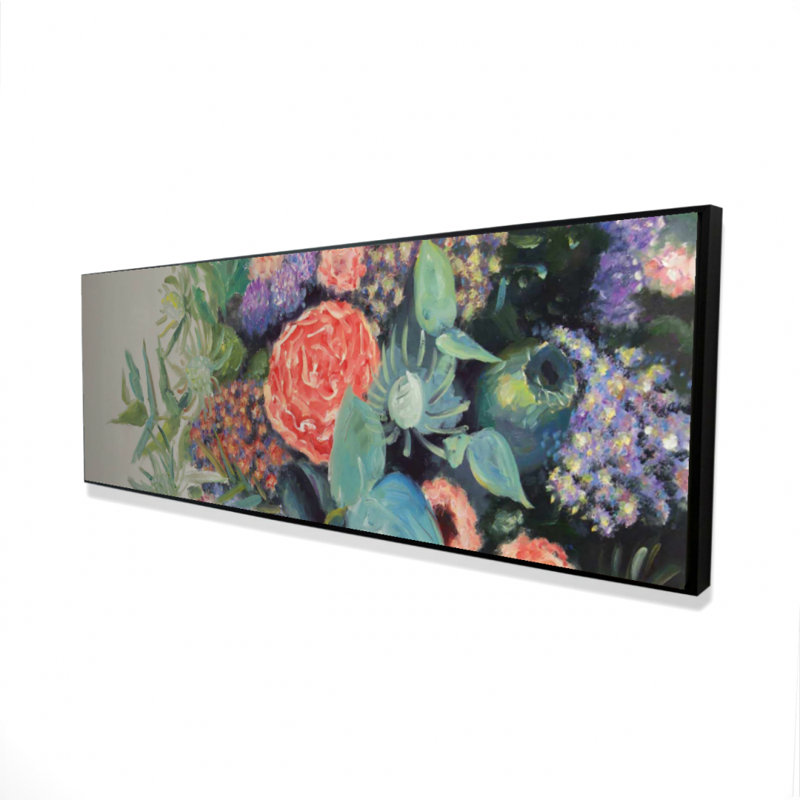«Flowers Melody», reproduction sur toile