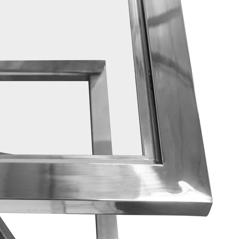 Table d'appoint Canisteo, Argent