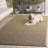 Auckland Bamboo Slat/Seagrass Natural/Beige Area Rug-95744336