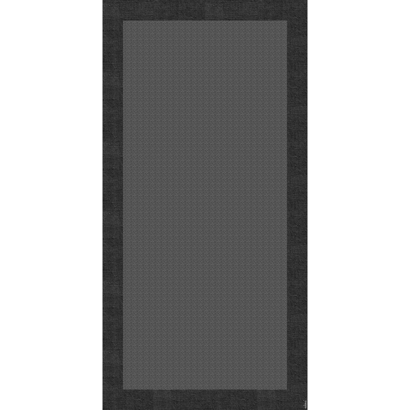 Born Black Cushioned Kitchen Mat, Rectangle  2' x 8'