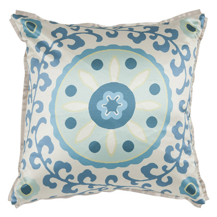 Frida Damask Reversible Throw Pillow