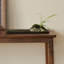 Support pour plante en bois de noyer noir pour balcon